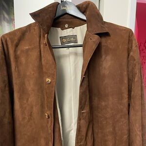 Gorgeous  Loro Piana soft suede jacket.